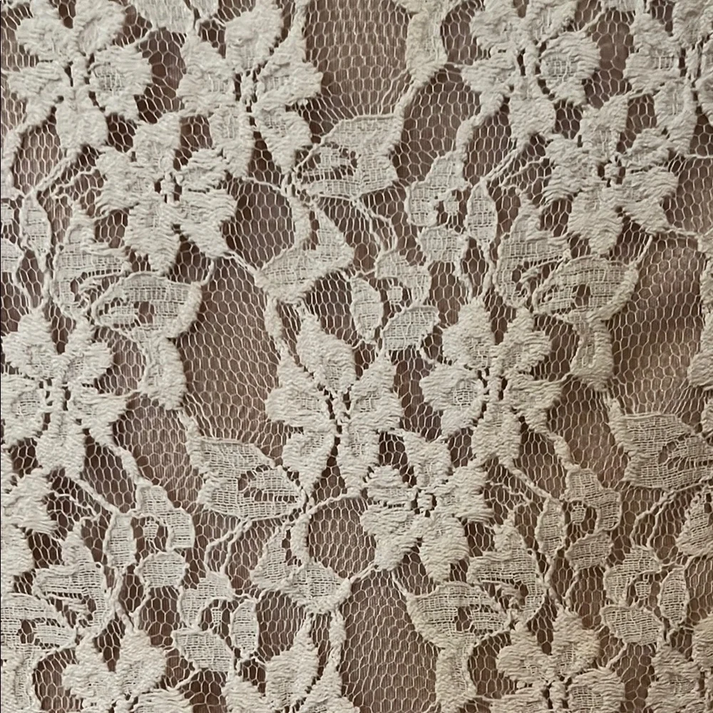 The Limited Cream Peplum Embellished Blouse - Picture 3 of 7